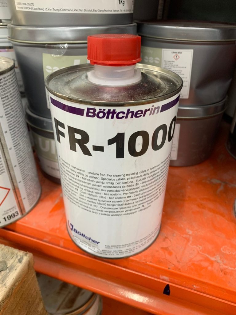 Bottcherin FR-1000 chất tẩy rửa đặc biệt để loại bỏ mực tích tụ trên ...