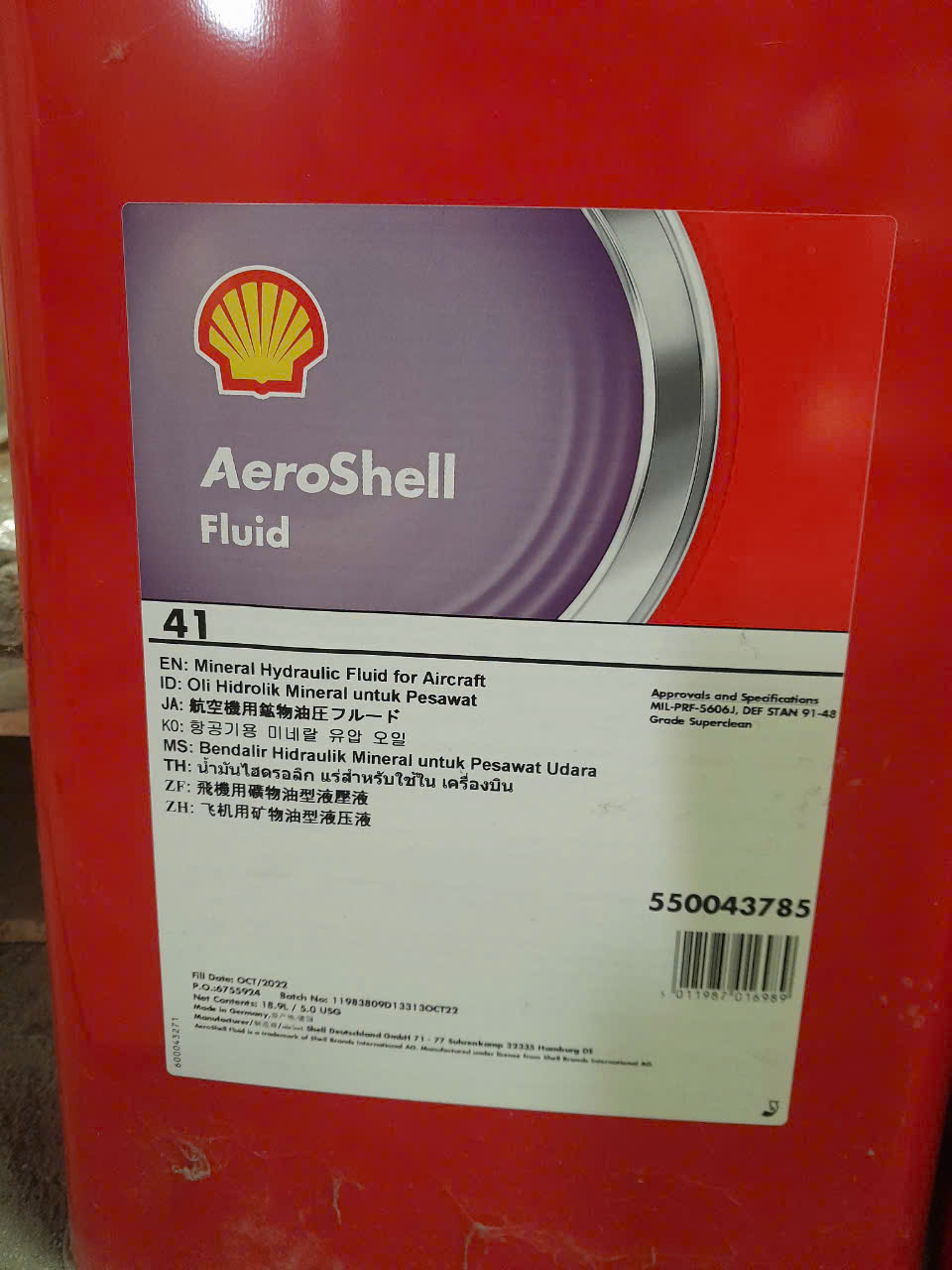 Aeroshell Fluid 41
